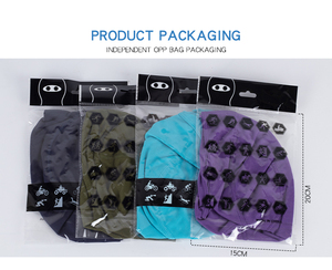 Cyclisme en plein air évacuation de la sueur queue courte enveloppes Durags pour hommes et femmes faveurs turban de sport respirant - Product Image 5