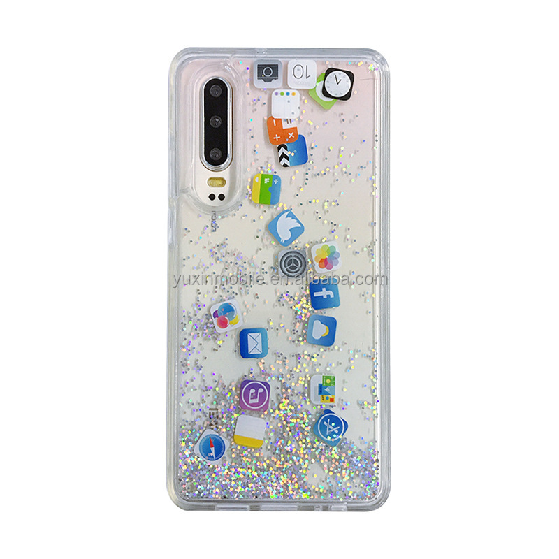 WILLED For IPhone 15 Plus Case Glitter Floating Liquid Shiny Quicksand Case For Women Girls Heavy Duty Shockproof Protective Case Hard Pc Bumper Soft Tpu Cov