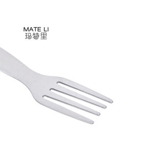 2 in 1 peralatan berkemah Set sendok garpu multifungsi Saku Travel sendok garpu lipat dan garpu portabel Kombo Se - Product Image 4