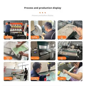 Portapenne e Porta Pennelli da Trucco in Acrilico Trasparente, Scatola Portaoggetti da Scrivania Personalizzabile con Servizio di Taglio - Product Image 2