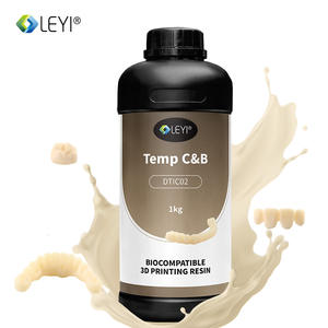 Nuova Resina Sintetica Polimerica Liquida LEYI Stampata in 3D per Corone e Ponti Provvisori Fornitore Cinese - Product Image 1