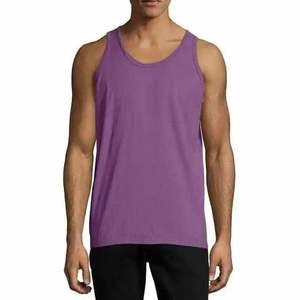 Débardeur en coton et polyester de qualité supérieure pour hommes, débardeur de sport avec logo personnalisé, fabriqué au Pakistan - Product Image 1