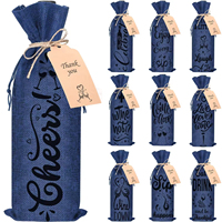 Sacs en lin pliables écologiques personnalisés en gros, avec cordon de serrage, pour bouteilles de vin, emballages cadeaux en vrac, utilisation quotidienne, Greatbags