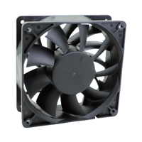Aidecoolr DC12V 120X120X38MM Radiateur à roulements à billes en plastique Dissipateur thermique Boîtier d'ordinateur Système de refroidissement du processeur Ventilateurs de refroidissement pour PC Ordinateur portable