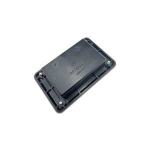 Embedded Plastic Concealed <b>Handle</b> Ap-191-1-A For <b>Door</b> Flat Design Nylon Black - Product Image 2