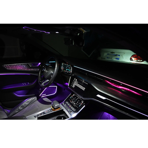 Kit de Decoración Interior con Luz Ambiental LED para Automóvil, para Audi A6L 2019-2025, Accesorios de Iluminación Ambiental, Kit de Actualización de Iluminación - Product Image 2