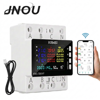 Disjoncteur intelligent WiFi triphasé sur rail DIN 80A avec protection contre les surtensions, les sous-tensions, les déséquilibres de courant, les surcharges et les surchauffes