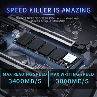 LEVOFAST Internal NVMe M.2 PCIe Gen 3.0 SSD SATA 4TB untuk Laptop PC