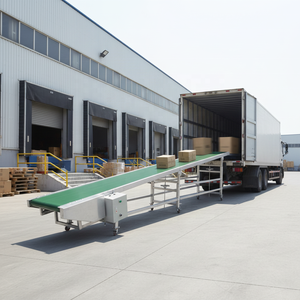 Fabrieks prijs transportband met hellende klimband van roestvrij staal voor restaurantlogistiek en vrachtwagenlading - Product Image 5