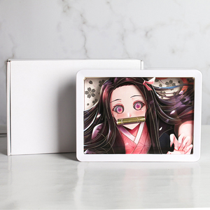 Envío Directo, Lámpara de Anime Personalizada, Caja de Luz de Anime, Regalo, <span class=keywords><strong>Demon</strong></span> <span class=keywords><strong>Slayer</strong></span>, One Piece, <span class=keywords><strong>Manga</strong></span> Japonés, Lámpara Nocturna USB 3D, Artículos de Regalo - Product Image 6