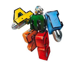 Dmg dijital sayılar ulaşım mektubu tankı deformasyon aksiyon figürleri dönüşüm Robot oyuncaklar çocuk hediye için - Product Image 3