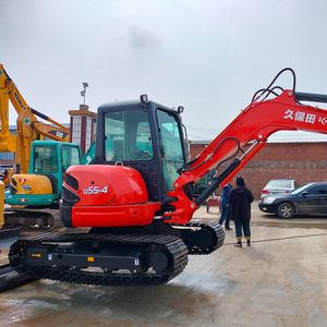 Excavadora Kubota U55-4 Usada en Buenas Condiciones y con Poco Uso, Mini Excavadora Original Japonesa de 5 Toneladas en Venta a Precio de Mayoreo - Product Image 5