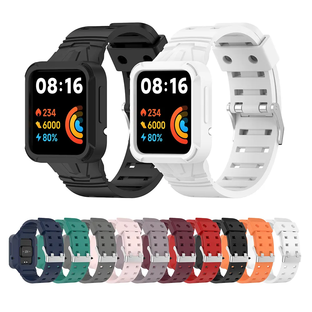 Correa Reloj Para Silicone Smart Watch Strap For Mi Xiaomi Redmi Watch 1 2 Lite Poco