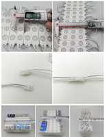 Módulos LED AC110V 220V IP65, Luces LED de 98*20mm, 2835 SMD, 3 LED, 2W, 3000k, 10000k, Cuerpo de ABS, Módulos LED Impermeables para Letreros Publicitarios