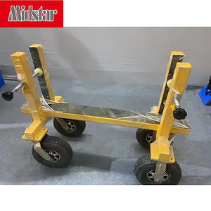 Camión de transporte móvil para transporte de vidrio, plataforma rodante e instalación de granito - Product Image 4