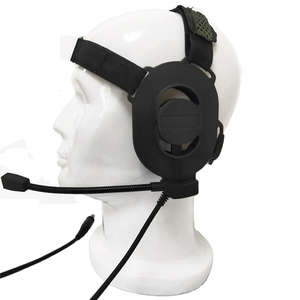 Microfono auricolare <span class=keywords><strong>a</strong></span> fascia singola per radio ricetrasmittente, certificato CE, comodo da indossare, Nexus 7.1, maschio, cablato - Product Image 3