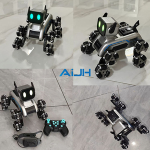 Robot Eléctrico AiJH con IA, Control Remoto, Ocho Ruedas, Escalador, con Cable USB, Juguete Educativo - Product Image 2