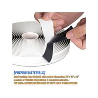 Ruban adhésif en caoutchouc butyle double face imperméable à prix compétitif 1/8\" X 3/4\" X 30 pieds