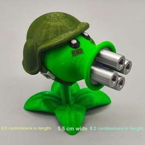 Modelo Impreso en 3D de Planta Zombi Gigante Elemento de Visualización Física Versión Híbrida de Plantas vs. Zombies Regalo de Año Nuevo - Product Image 6