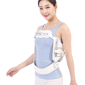 Orthèse d'hyperextension en spandex adulte pour le confort du dos - Product Image 3