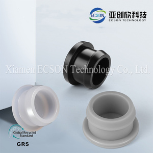 Weicher Silikon lochs topfen, Dichtung stopfen mit umgedrehtem Schlitz, wasserdichter und kollision sicherer runder I-förmiger Gummis topfen - Product Image 4