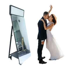 2025 Nueva Tecnología mano ayuda foto cabina espejo Selfie Video accesorios gratis foto espejo cabina con Flash - Product Image 1