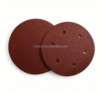 Disques de ponçage ronds de 225 mm (9 pouces) à 6 trous pour ponçage mural, préparation des surfaces en bois et en métal, pour ponceuse à cloisons sèches