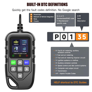 OBD 2 Xe Công Cụ Chẩn Đoán OBD II Máy Quét Động Cơ Xe Lỗi Mã <span class=keywords><strong>Reader</strong></span> Có Thể Chẩn Đoán Quét Công Cụ, Đọc Và Rõ Ràng Mã Lỗi - Product Image 4