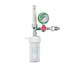Lovtec perlengkapan medis ATYX cga540 meteran botol regulator oksigen medis untuk silinder