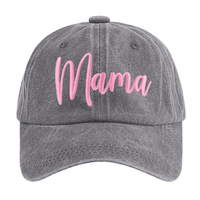 Cappello da Baseball in Cotone Lavato con Logo Ricamato Personalizzato, Stile Sportivo Casual Streetwear, Produzione OEM all'Ingrosso