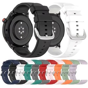 Correa Deportiva de Silicona de 22MM, Repuesto de Correa de Reloj Inteligente para <span class=keywords><strong>Amazfit</strong></span> GTR4 <span class=keywords><strong>3</strong></span>, Correa para Samsung Galaxy Watch3 45mm - Product Image 2
