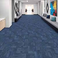Moderne Gepolsterte Umweltfreundliche Teppichfliesen 50x50 für Gewerbe, Büro, Hotel und Wohnzimmer