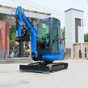 Escavatore Cingolato da 2 Tonnellate, Mini Escavatore, Lama Bulldozer, Accessorio per Escavatore, Cingoli in Gomma per Mini Escavatore - Prezzo Cina - Product Image 5