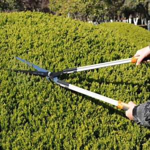 Cisailles à haies Lhj225 45-60 cm, lame en acier inoxydable, manche en aluminium, couleur orange, pour l'élagage du jardin - Product Image 3