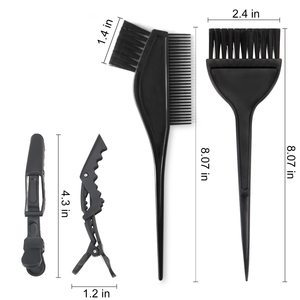 Kit Profesional <span class=keywords><strong>de</strong></span> Coloración del Cabello para Barbería, Tazón Plegable, Brocha, Pinza para el Cabello, Espuma, Juego <span class=keywords><strong>de</strong></span> Herramientas <span class=keywords><strong>de</strong></span> Color Personalizadas - Product Image 3