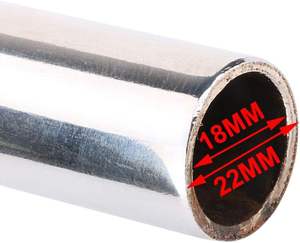 Manillares Drag de 7/8" 22MM, Manillares Tracker Universales para Sportster XL 883 1200 Bobber Custom Chopper Softail Dyna Estilo Europeo - Product Image 3