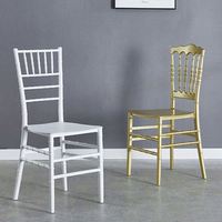 Chivari chaises chaises de mariage pour la mariée et le marié chaise Charivari en fer/chaise empilable Chavari/chaise de mariage en gros