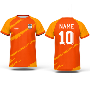 <span class=keywords><strong>Maillot</strong></span> de sport de football personnalisé Logo par sublimation impression par transfert coupe automatisée Service OEM pour les sports de football - Product Image 6