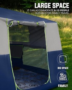 Camping Outdoor 4 Season OEM Waterproof 5 Person Big Tent Travel <b>Inflatable</b> for Sale PFIT05S <b>Inflatable</b> Tent Camping Outdoor 4 S - Product Image 5