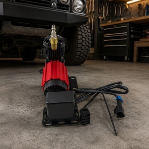 Compresseur d'air portable pour <span class=keywords><strong>voiture</strong></span> 12V 150PSI en métal, mini gonfleur de pneus avec manomètre, pompe pour <span class=keywords><strong>voiture</strong></span> SUV - Product Image 5