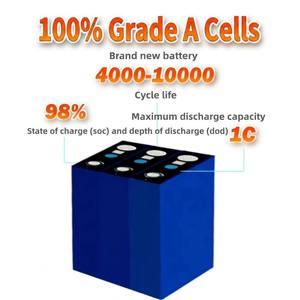 Batterie solide LiFePO4 Loxeny SCLFP-12.8V-300 12.8V 300Ah 3840Wh à décharge profonde avec BMS intelligent, 6000 cycles, charge maximale 200A - Product Image 6