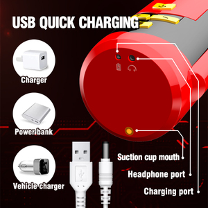 USB şarj edilebilir erkek Masturbator Premium teleskopik fincan yumuşak Aircup vajina tam otomatik seks oyuncak - Product Image 4