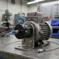Accéléromètre piézoélectrique monoaxe PE ±10g, capteur de vibration, transducteur d'accélération monoaxe pour la surveillance des vibrations des ponts