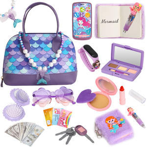 Sac à main en plastique <span class=keywords><strong>pour</strong></span> enfants simulation <span class=keywords><strong>de</strong></span> jeu jouet montre porte-monnaie et sac <span class=keywords><strong>de</strong></span> téléphone cadeau d'anniversaire <span class=keywords><strong>pour</strong></span> les filles - Product Image 2