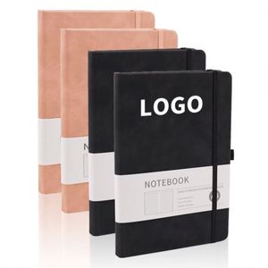 Custom Printed Soft PU Leather PP Cover Notebook Set B5 Size Thread Binding Gift Office School Paper Cover <b>Journal</b> Diary - Product Image 4