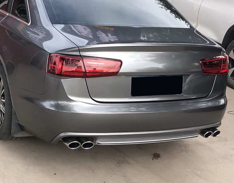 audi a6 c7 rear diffuser rs style