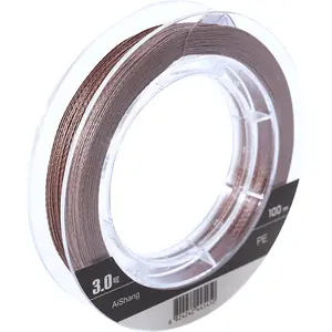 Powerful horse fishing line with steel core