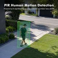 Caméra de sécurité solaire PTZ 2K en gros, caméra CCTV sans fil extérieure, audio bidirectionnel, vision nocturne couleur, détection de mouvement PIR