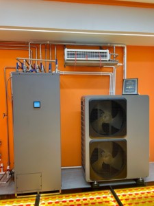 R290พลังงานใหม่ R32 ERP A +++ 15KW 16KW 12KW 20KW 18KW ปั๊มความร้อนจากน้ำ EVI DC อินเวอร์เตอร์ปั๊มความร้อนแหล่งอากาศ - Product Image 6