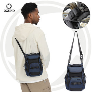 <span class=keywords><strong>OZUKO</strong></span> 9825 Bolsa de Pierna Multiusos Ligera, Bolsa de Hombro y Pecho para Hombre y Mujer, <span class=keywords><strong>Bandolera</strong></span>, Mochila Cruzada, Bolsa de Muslo - Product Image 1